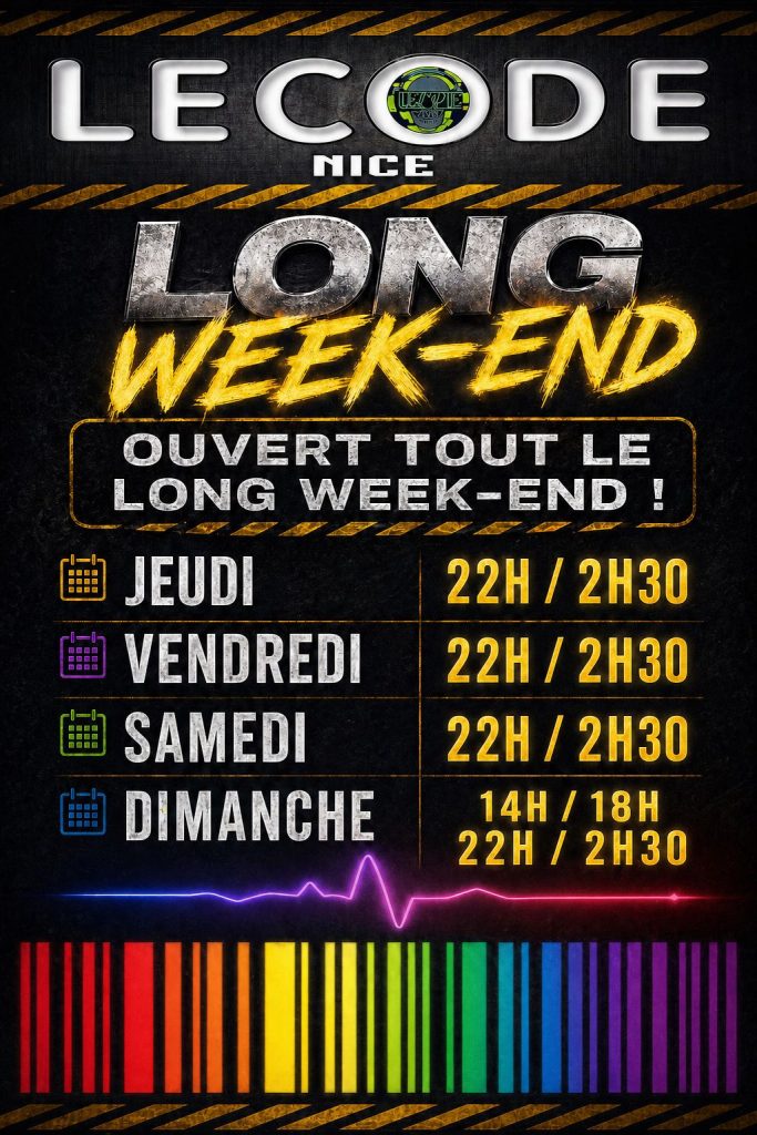 weekend ouvet bar gay nice